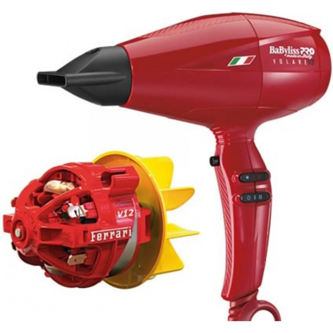 Фен BABYLISS PRO Volare V1 Ferrari BABV1RE